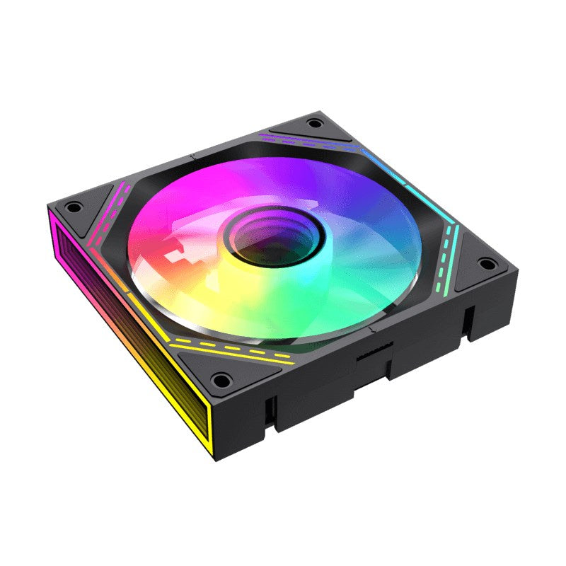 GameMax FN12A-S3I-B 120mm ARGB Case Fan (Pack of 3) GameMax FN12A-S3I-B 120mm ARGB Case Fan (Pack of 3)